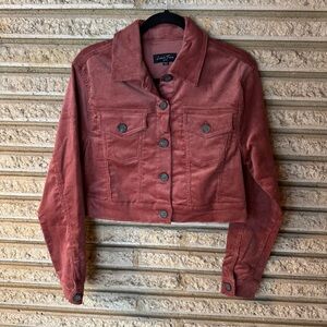 Love Tree Women's Corduroy Jacket - Pinkish/brown